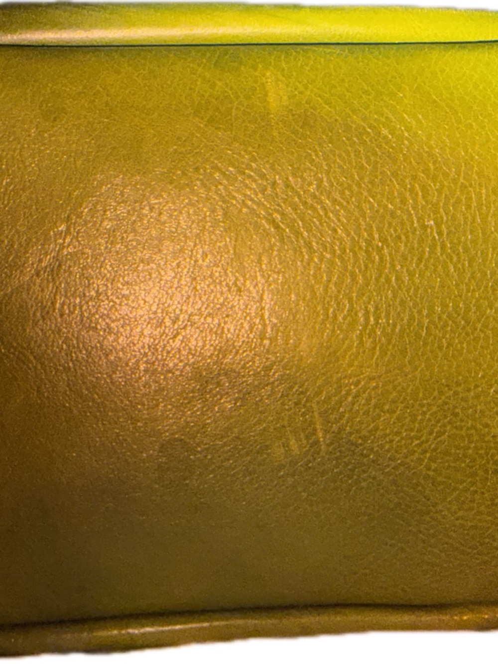 Dooney & Bourke Green Leather Shoulder Bag with Brown Trim - Picture 5 of 5